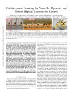 Reinforcement Learning for Versatile, Dynamic, and Robust Bipedal Locomotion Control