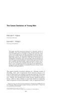 The Career Decisions of Young Men