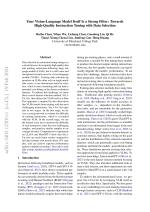 Your Vision-Language Model Itself Is a Strong Filter: Towards High-Quality Instruction Tuning with Data Selection