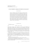 A FAST SWEEPING METHOD FOR EIKONAL EQUATIONS
