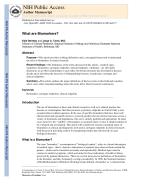 What are Biomarkers?