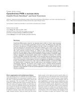 Cytochromes P450: a success story