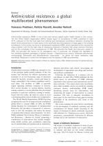 Antimicrobial resistance: a global multifaceted phenomenon