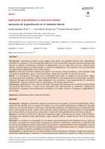 Application of gamification in work environment