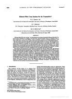 Eliassen-Palm Cross Sections for the Troposphere