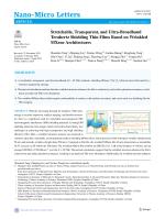 Stretchable, Transparent, and Ultra-Broadband Terahertz Shielding Thin Films Based on Wrinkled MXene Architectures