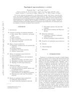 Topological superconductors: a review