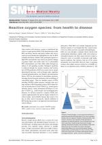 Reactive oxygen species: from health to disease