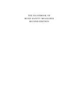 THE HANDBOOK OF ROAD SAFETY MEASURES SECOND EDITION