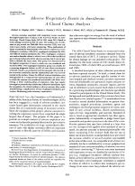 Adverse Respiratory Events in Anesthesia: A Closed Claims Analysis
