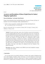 Accuracy and Resolution of Kinect Depth Data for Indoor Mapping Applications