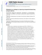 PEGylation as a strategy for improving nanoparticle-based drug and gene delivery