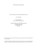 THE FAILURE OF INPUT-BASED SCHOOLING POLICIES