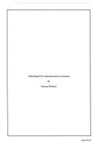 Globalizing The Communication Curriculum