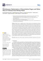 Simultaneous Optimization of Deacetylation Degree and Molar Mass of Chitosan from Shrimp Waste