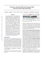 Momentum: Advancing Video Large Language Model with Fine-Grained Temporal Reasoning