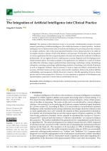 The Integration of Artificial Intelligence into Clinical Practice