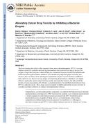 Alleviating Cancer Drug Toxicity by Inhibiting a Bacterial Enzyme