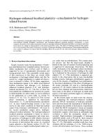 Hydrogen-enhanced localized plasticity—a mechanism for hydrogen-related fracture