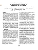 A Scalable Location Service for Geographic Ad Hoc Routing