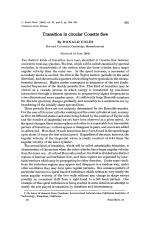 Transition in circular Couette flow