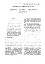 Kernel Methods for Relation Extraction