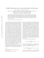 Modified Gauss-Bonnet theory as gravitational alternative for dark energy