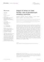 Impact of stress on male fertility: role of gonadotropin inhibitory hormone