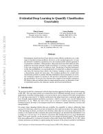 Evidential Deep Learning to Quantify Classification Uncertainty