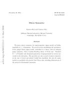 Mirror Symmetry