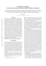 NOTSOFAR-1 Challenge: New Datasets, Baseline, and Tasks for Distant Meeting Transcription