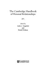 The Cambridge Handbook of Personal Relationships