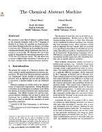 The Chemical Abstract Machine
