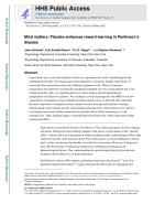 Mind matters: Placebo enhances reward learning in Parkinson’s disease