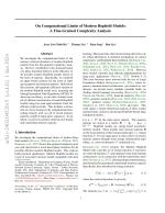 On Computational Limits of Modern Hopfield Models: A Fine-Grained Complexity Analysis