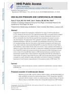 HIGH BLOOD PRESSURE AND CARDIOVASCULAR DISEASE