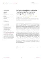 Recent advances in molecular mechanisms of skin wound healing and its treatments