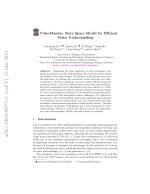 VideoMamba: State Space Model for Efficient Video Understanding
