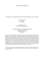 AN EMPIRICAL INVESTIGATION OF CONTINUOUS-TIME EQUITY RETURN MODELS