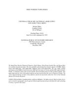 UNIVERSAL CHILDCARE, MATERNAL LABOR SUPPLY AND FAMILY WELL-BEING