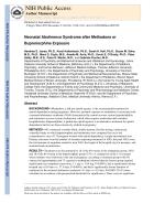 Neonatal Abstinence Syndrome after Methadone or Buprenorphine Exposure