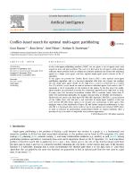 Conflict-based search for optimal multi-agent pathfinding