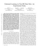 Federated Learning on Non-IID Data Silos: An Experimental Study