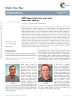 MOF-based electronic and opto-electronic devices