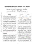 Maximum Classifier Discrepancy for Unsupervised Domain Adaptation