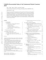 CODATA Recommended Values of the Fundamental Physical Constants: 2010