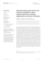 Revolutionizing agriculture with artificial intelligence: plant disease detection methods, applications, and their limitations