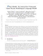 Aya Model: An Instruction Finetuned Open-Access Multilingual Language Model