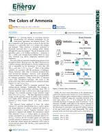 The Colors of Ammonia