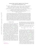 Implementing a Synthetic Magnetic Vector Potential in a 2D Superconducting Qubit Array